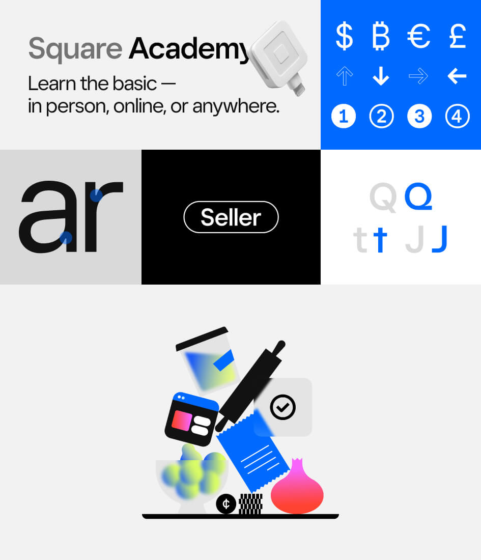 Square Academy Branding Styles Creation