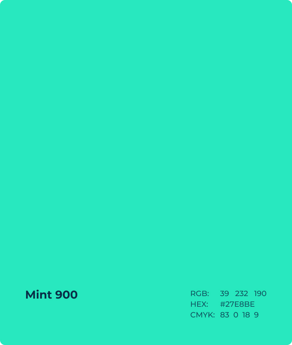 LeanData website colour Mint 900