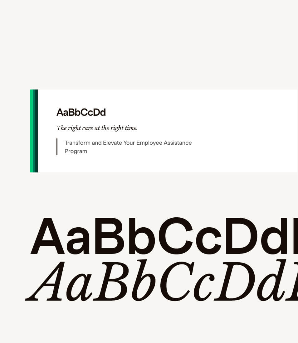 Custom fonts for the website