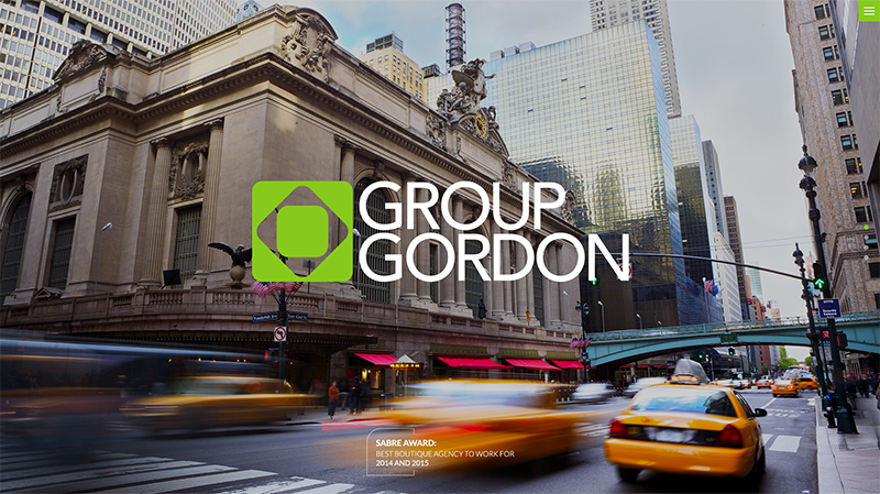 Group Gordon Home Page Design and Development