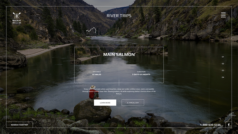 Mackay River's Inner Pages Design and Development