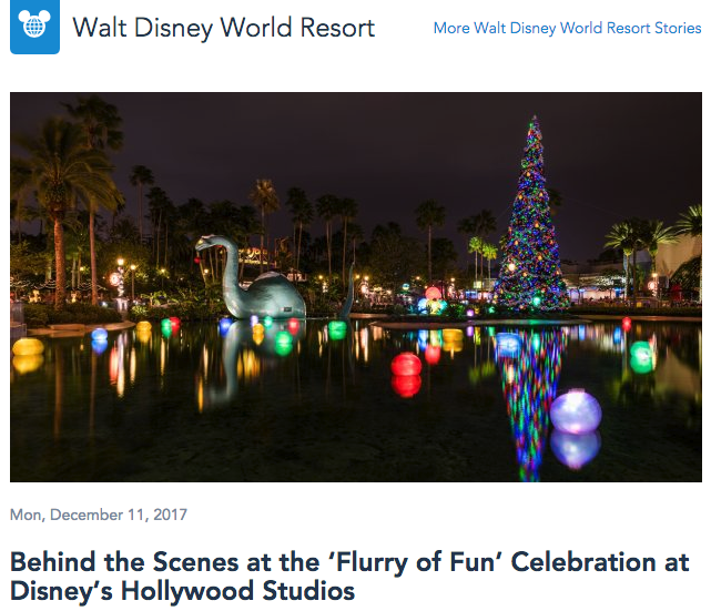 Walt Disney World Resort - Website Redesign