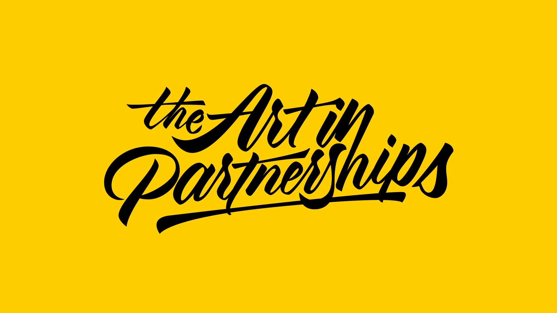 The art in partnerships