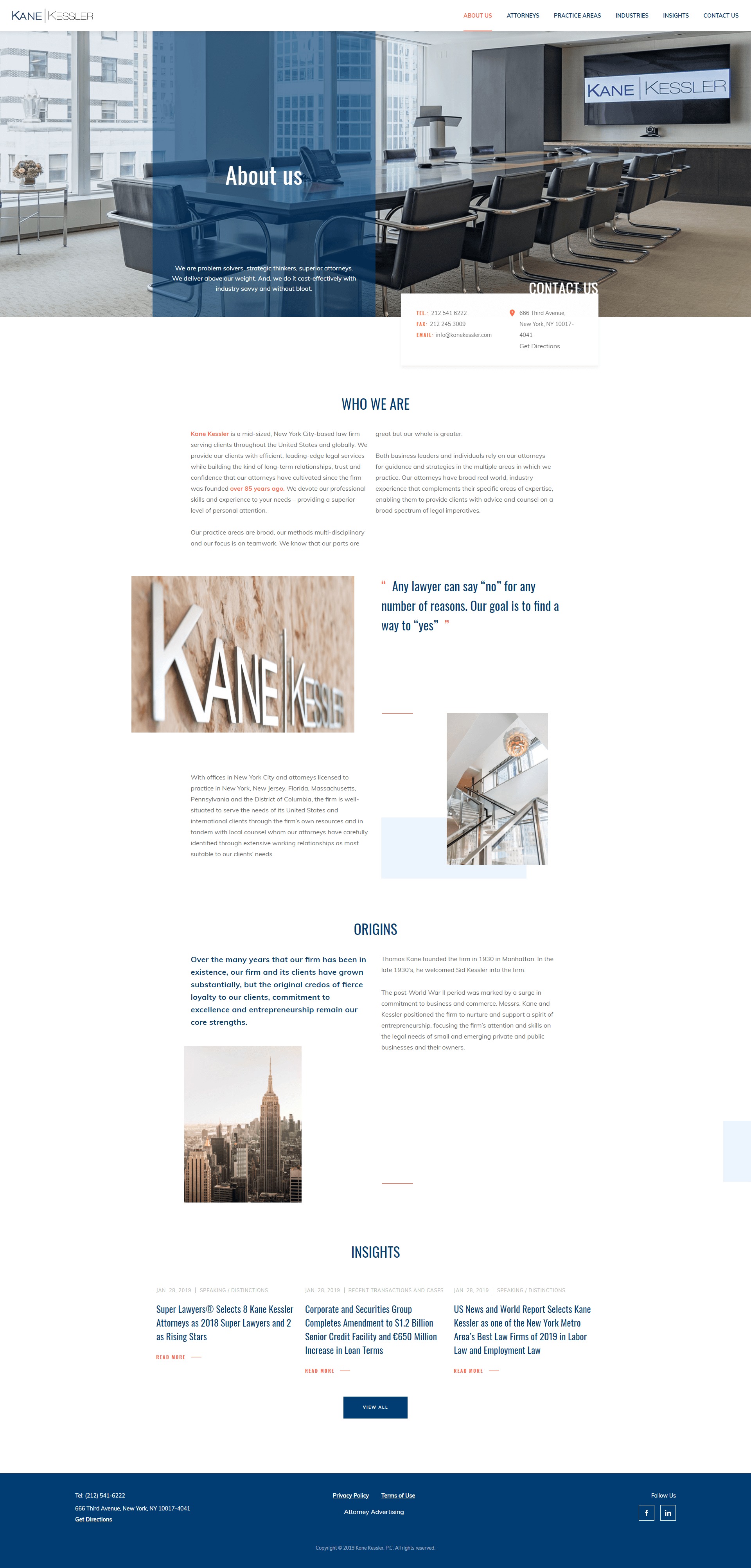 Kane Kessler's Inner Page Design & Development