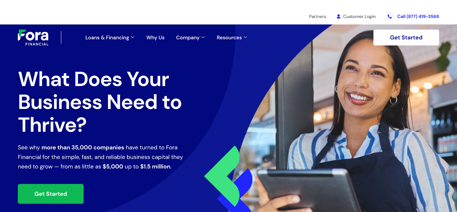 fora financial website